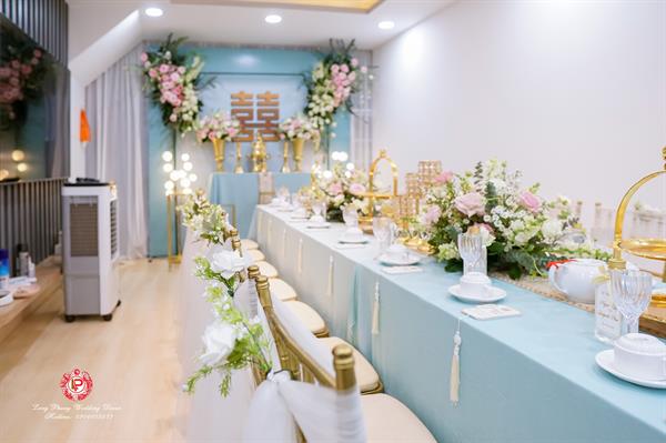 Trang Trí Gia Tiên - Gói Hoa Lụa Kết Hợp Hoa Tươi