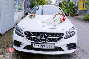 Cho Thuê Hoa Lụa Trang Trí Xe Cưới