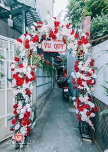 Cổng Hoa Cưới - MẪU CỔNG NHỎ CĂN HỘ HẺM NHỎ GỌN