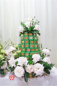 Mâm Quả  Cưới Hỏi - Gói 6 Quả Mâm Mây Tre Hiện Đại