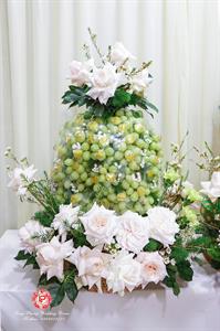 Mâm Quả  Cưới Hỏi - Gói 6 Quả Mâm Mây Tre Hiện Đại