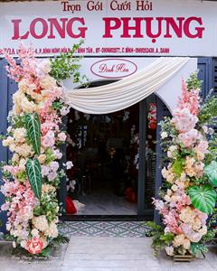 Cổng Hoa Cưới - Alu  Kem Da VIP